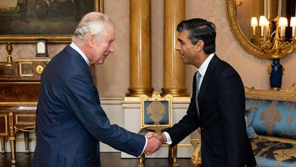 First Indian-origin Rishi Sunak appointed Britain's PM by King Charles III