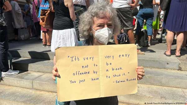 Salman Rushdie severely wounded after stabbing, agent says