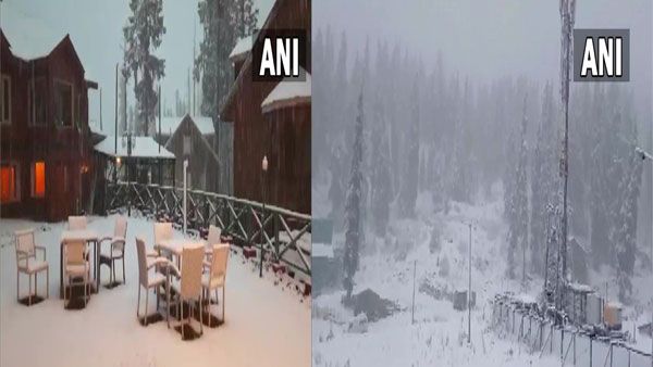 Winter makes an early entry in Kashmir with snowfall, heavy rain