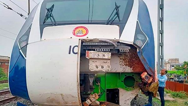 Gujarat RPF files FIR against owners of cattle hit by Vande Bharat express