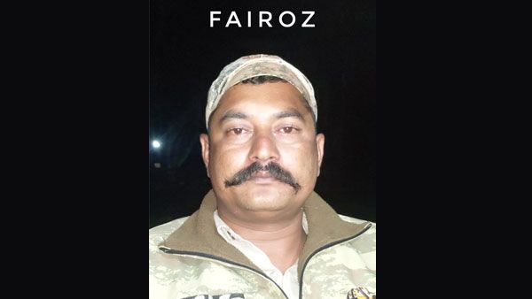 Forest soldier Fairoz to get Wildlife Service Award 2022 by Karnataka Forest Department