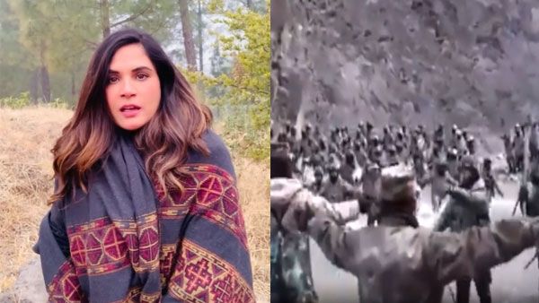 Richa insults Galwan braves, apologises, gets Pakistan support and it isn’t surprising