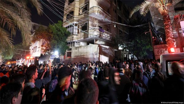 Gaza building fire kills 21