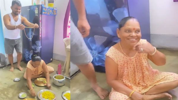 When this mom got a surprise gift, her reaction was 'gold' | Watch