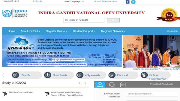 IGNOU Admissions 2022: Last date for registration extended again