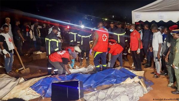 Landslide kills at least 14 people at a funeral in Cameroon