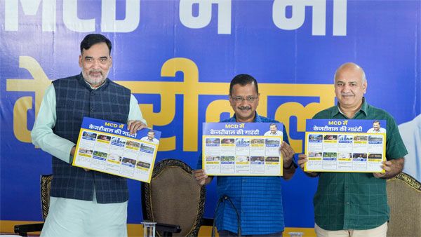 MCD polls 2022: Kejriwal issues '10 guarantees', promises to make Delhi garbage-free