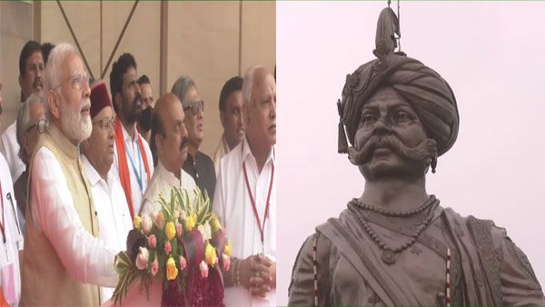 Bengaluru stands tall: PM Modi unveils world's tallest bronze statue of founder Nadaprabhu Kempegowda