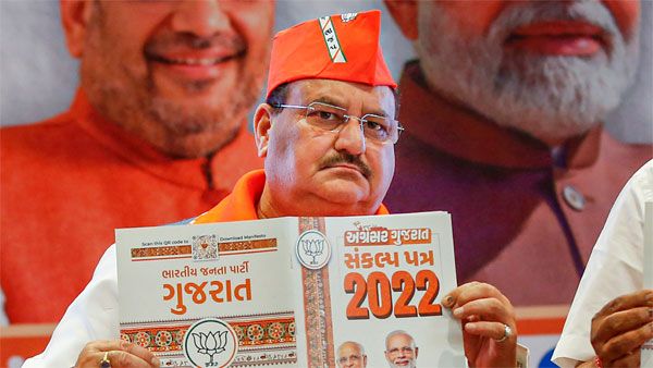 AAP has no scope, Cong no direction: BJP president Nadda on Gujarat elections