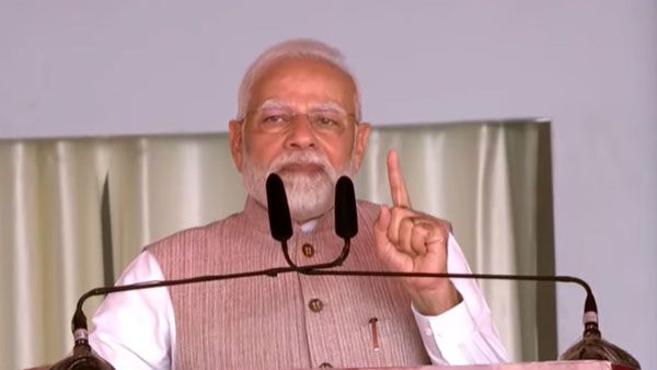 PM Narendra Modi attends mass wedding event in Gujarat