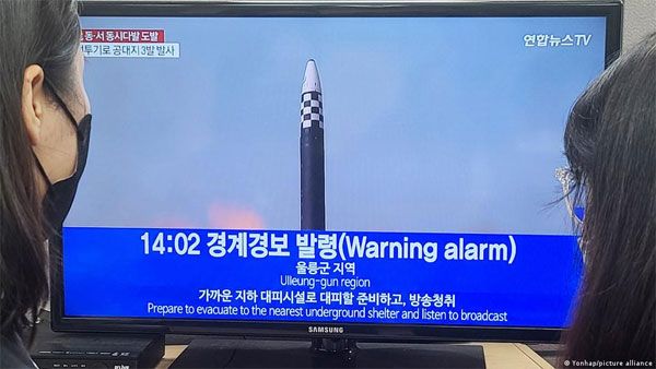 North Korea fires missile over Japan