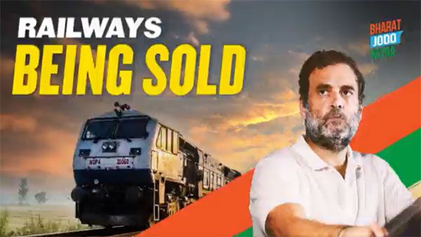 Fact Check: Rahul Gandhi makes ‘bogus’ claim on Railways being privatised