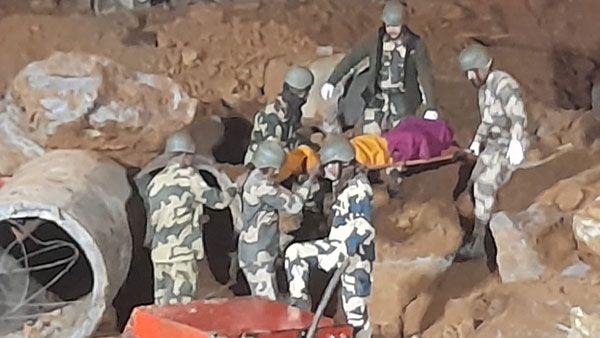Mizoram: 8 bodies recovered from stone quarry collapse site, 4 people missing