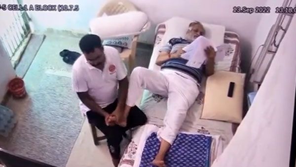 BJP vs AAP over leaked video of Satyendar Jain getting massage in Tihar jail