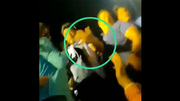 Slipper thrown at Kannada actor Darshan at Kranti promotion, incident caught on camera