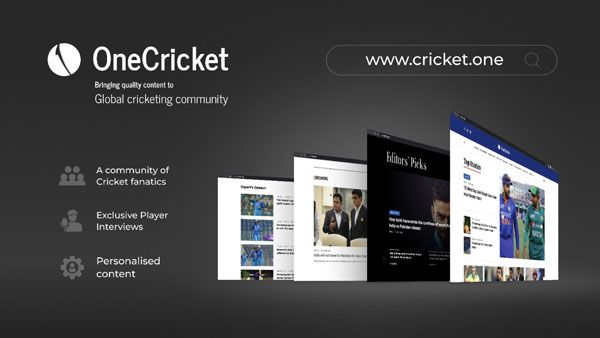 20 year old student started sports news portal named OneCricket, today millions of people read it