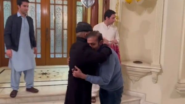 Pak PM's son returns home from self-exile to face graft charges | Watch