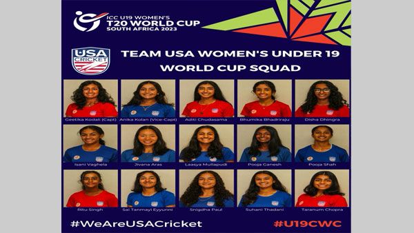 USA Women's U-19 World Cup team dominated by players of Indian origin