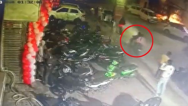 CCTV video shows Delhi woman, dragged by car, with friend on scooty, leaving OYO hotel