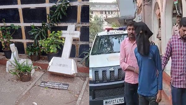 Mumbai: Dawood Ibrahim vandalises crosses in Church and liberals blame Hindus, BJP for it