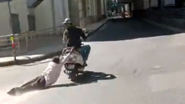 Bengaluru shocker: Scooterist Sahil drags 71-year old Muttappa after the accident