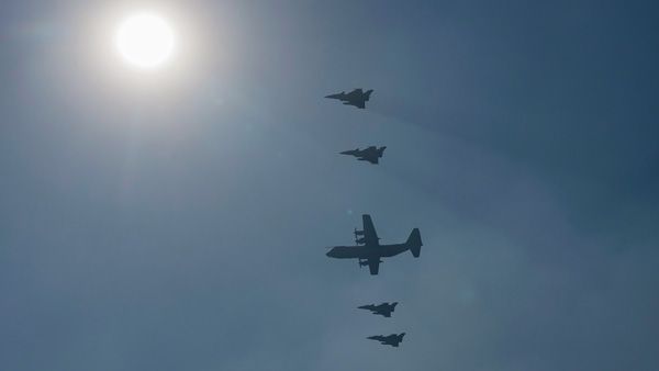 In videos, stunning Indian Air Force formation on Republic Day
