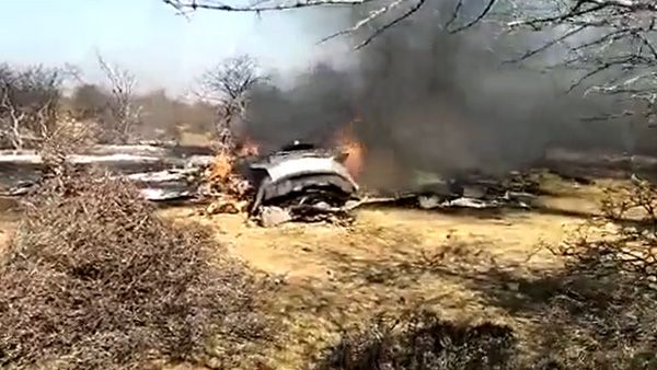 Two IAF fighter jets crash after 'mid-air collision' near Madhya Pradesh's Morena; one pilot dead