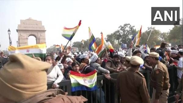 Jains hold massive protest against Jharkhand govt's decision to turn 'Sammed Shikharji' a tourist place