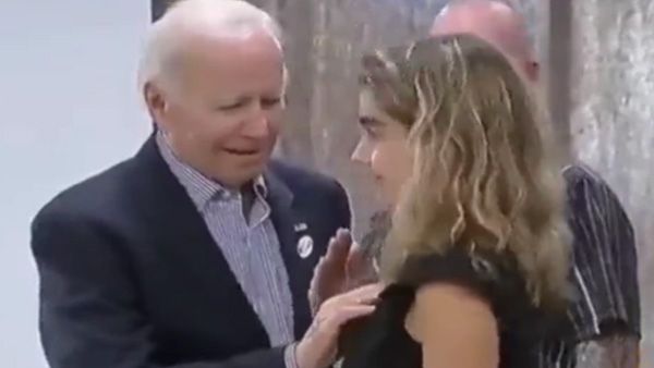 Fact Check: Did Joe Biden touch his granddaughter inappropriately after casting his vote
