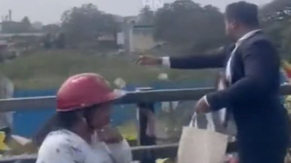 Bengaluru: 'Mad publicity craze' drives man to throw currency notes from flyover, causes flutter