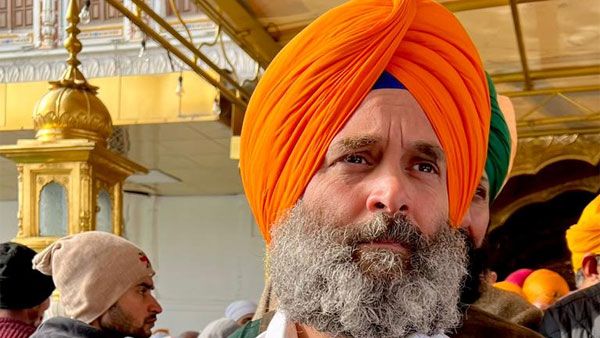 Rahul Gandhi offers prayers at Golden Temple ahead of Punjab leg of Bharat Jodo Yatra
