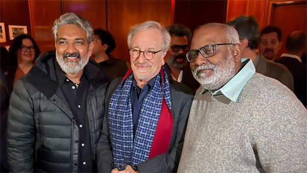 'I just met GOD': SS Rajamouli on meeting Steven Spielberg