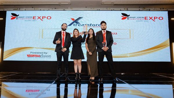 Xtreamforex awarded global forex broker of 2022 at Egypt expo.