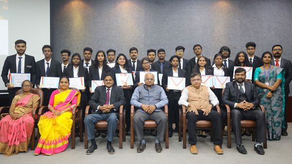 Global Scholarship Award Ceremony at Hindustan Institute of Technology and Science