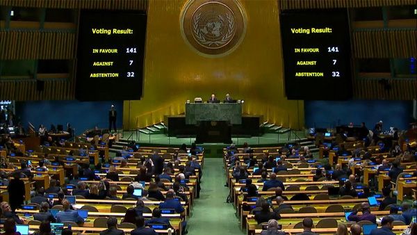India abstains from UN vote demanding Russia to 'immediately' withdraw from Ukraine; Envoy quotes PM Modi