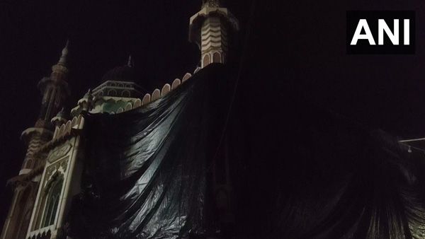 Why has this Aligarh Mosque in UP covered itself ahead of Holi