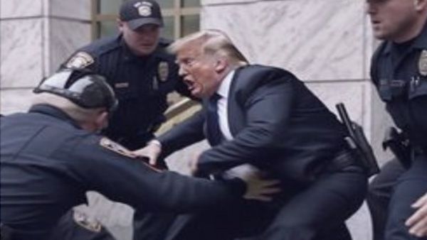 Fact Check: AI generated images shared as Donald Trump being arrested