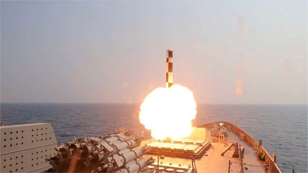 India’s fire power gets a boost with successful launch of anti-ship version of BrahMos missile from Navy ship