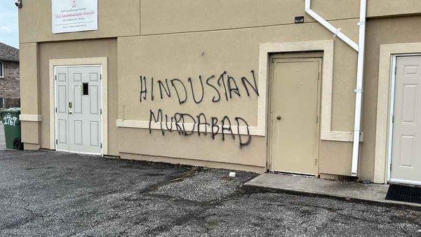 Another Hindu temple vandalised in Canada, anti-India graffiti painted