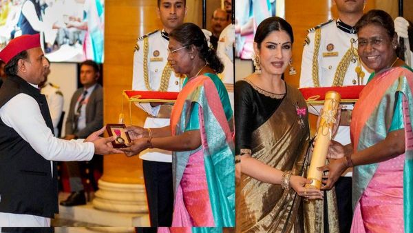 Padma awards 2023: Honours for Mulayam Singh Yadav, Raveena Tandon among others