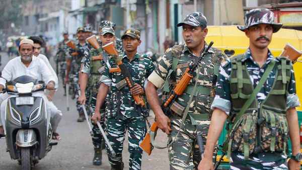 Violence-free Hanuman Jayanti: Troops guard the streets, drones in the sky