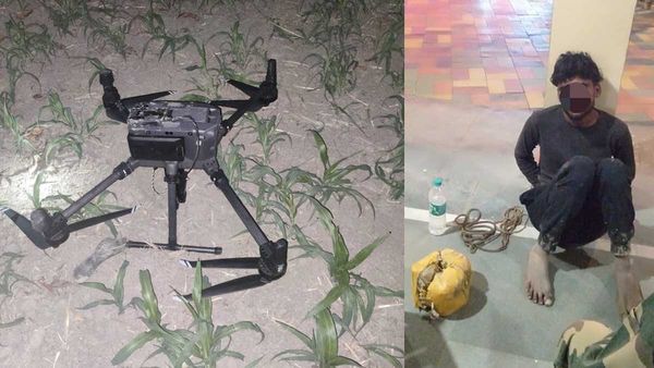 BSF Downs Drone Carrying Crores Near Indo-Pakistan Border