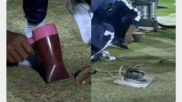 Fact Check: Did Groundsmen Use Hair Dryer, Iron To Dry Up Pitch in IPL 2023 Finals