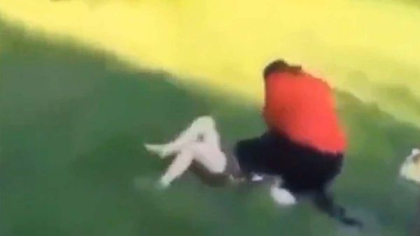 Fact Check: This Video Is Of A Black Man Hitting A Lady In The US