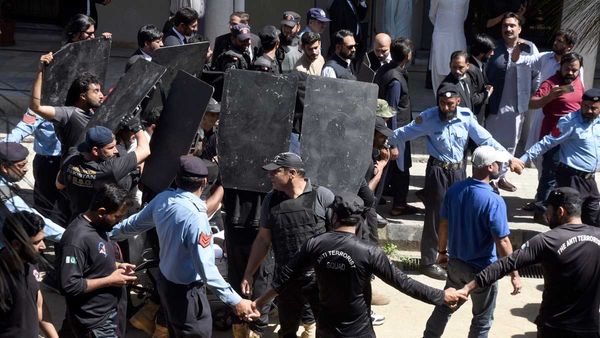 Imran Khan arrest: Section 144 imposed in Islamabad as PTI workers stage protests