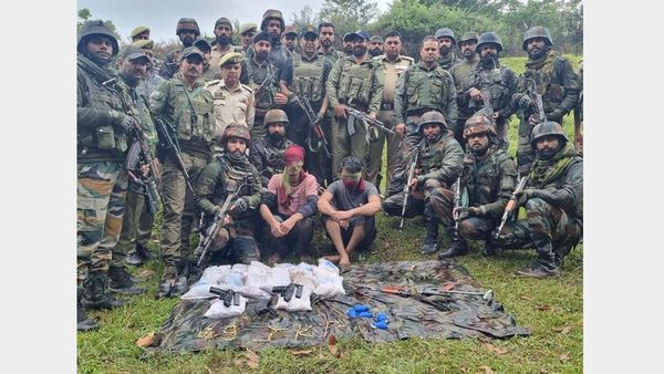 Four Pakistani Terrorists Intercepted By Indian Army Along Line Of Control