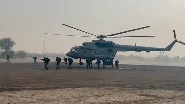 Army, Air Force conduct joint war drills on border along Rajasthan, Punjab