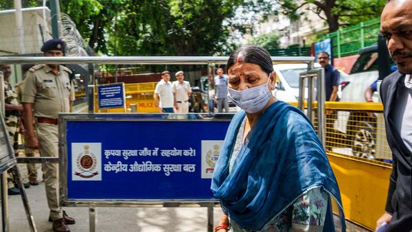 Land For Job Scam: Rabri Devi Appears Before ED For Questioning