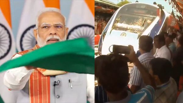 PM Modi Flags Off Assam’s First Vande Bharat Express