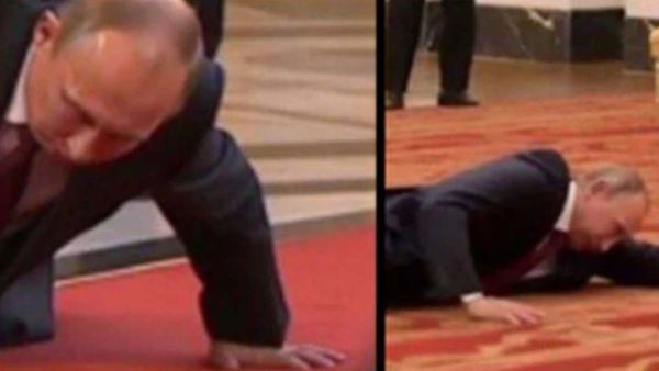 Fact Check: AI-Generated Image Of Putin Suffering A Heart Attack Goes Viral